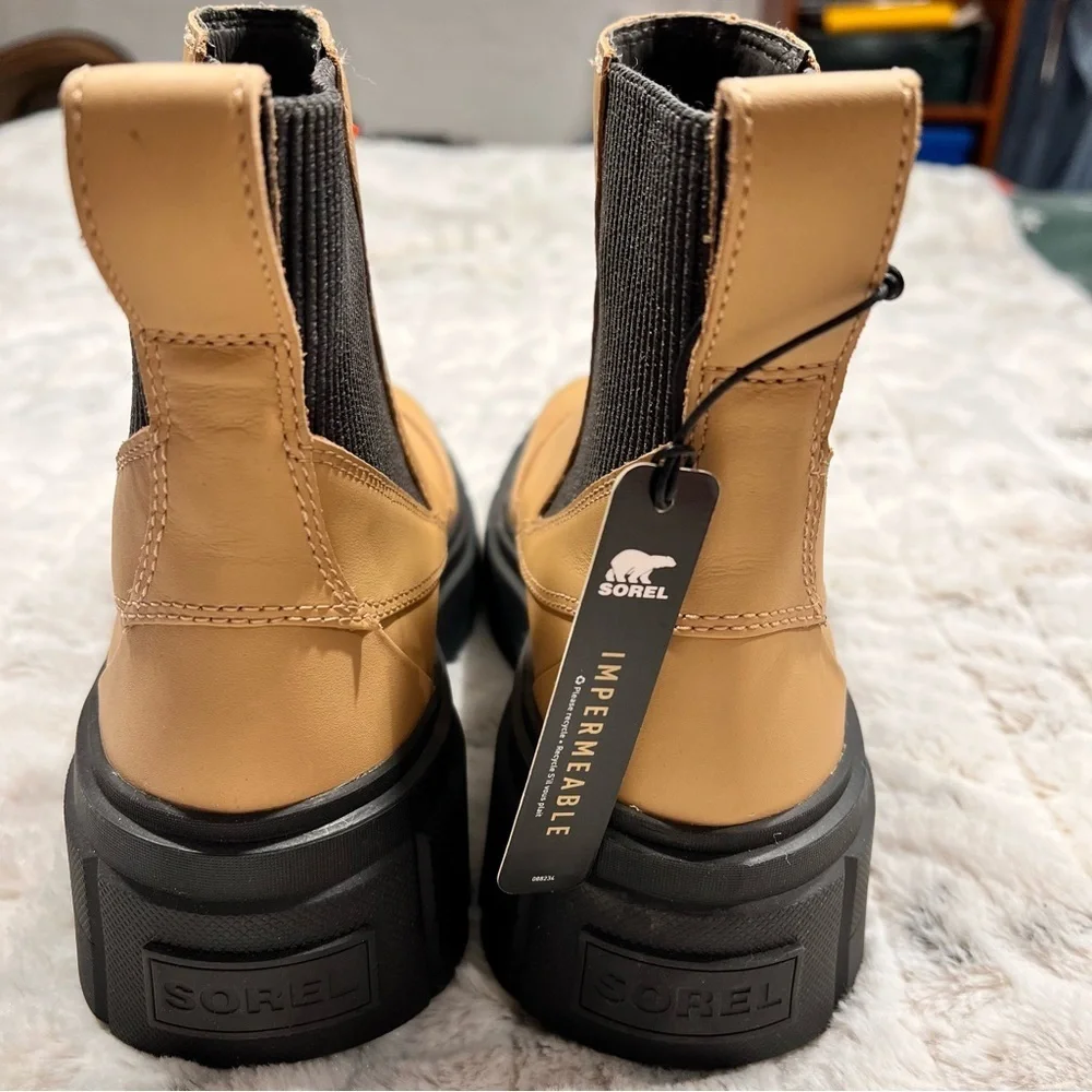 NWOB Sorel Caribou X Waterproof Chelsea Boots Sz-8